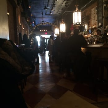 The Belfry - Looked like a bar that was made in an alley way (both sides of the walk were brick and above the bar looked like a fire escape) - Cocktail Bars Near Me - New York, New York