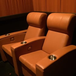 Gaslight Theatres - Seats inside the theater.  They are comfortable and recline nicely.
