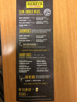 Menu photo 4 Dickey's Barbecue Pit Washington, PA Menu photo 4 Dickey's Barbecue Pit Washington, PA