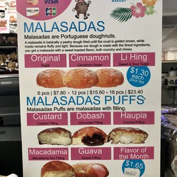 Leonard's Bakery - menu - Bakeries Near Me - Honolulu, Hawaii Leonard's Bakery - menu - Bakeries Near Me - Honolulu, Hawaii
