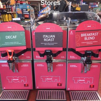 Tom Thumb - three machines for sale in a store - Gas Stations Near Me - Marathon, Florida