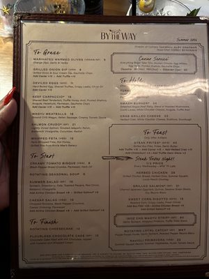 Menu photo 1 By the Way Charleston, SC Menu photo 1 By the Way Charleston, SC
