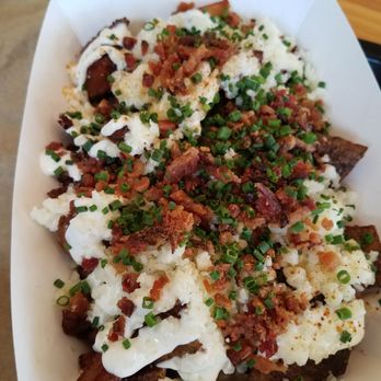 Mean Sandwich - Loaded skins and ins, great way to eat potatoes - Sandwiches Near Me - Seattle, Washington