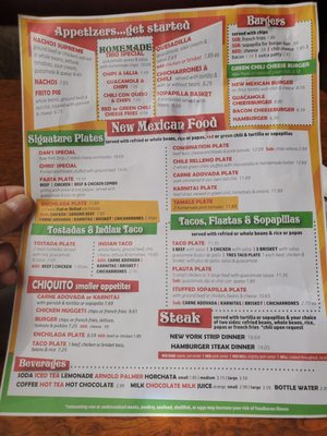 Menu photo 5 Garcia's Kitchen Albuquerque, NM
