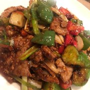 Photo of Moon Palace Express - Chicago, IL, United States. Beef Pepper Steak