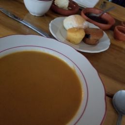 Squash soup was good.  Should've stopped there