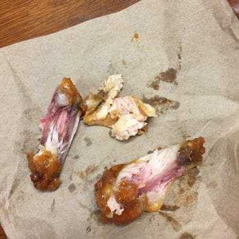 Pizza Hut - Didn't know they offered rare wings. Isn't this a health code violation? - Pizza Near Me - Commerce City, Colorado