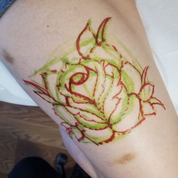 True Warrior Tattoo - Sketch first - Tattoo Near Me - South Houston , Texas