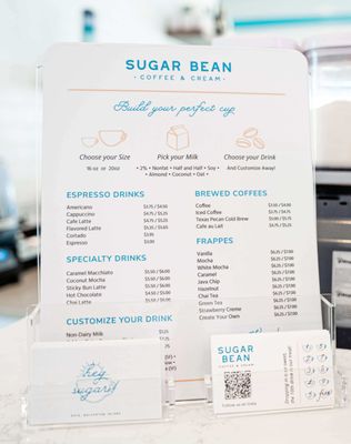 Menu photo 7 Sugar Bean Coffee and Cream Galveston, TX Menu photo 7 Sugar Bean Coffee and Cream Galveston, TX