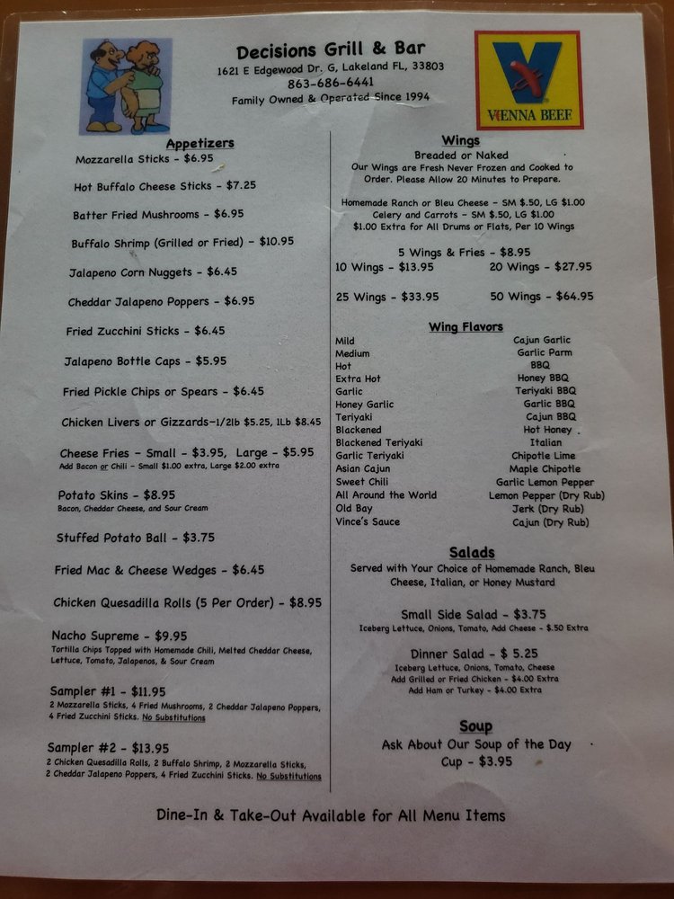 Decisions Grill & Bar Image