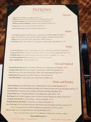 Menu photo 8 Patrona Ukiah, CA