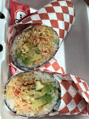 Blue spot sushi by null