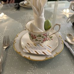 The Secret Garden Tea Café & Gift Shoppe - Easter bunny!