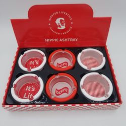 Bushwick Smoke Shop - Embrace the vibe of yesteryears with our Hippie Ashtrays - a blend of nostalgia and function. #HippieAshtrays