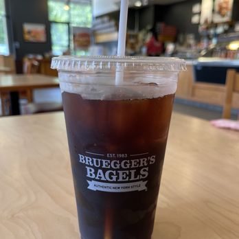 Bruegger's Bagels - Vanilla Cold Brew - Bagels Near Me - Asheville, North Carolina Bruegger's Bagels - Vanilla Cold Brew - Bagels Near Me - Asheville, North Carolina