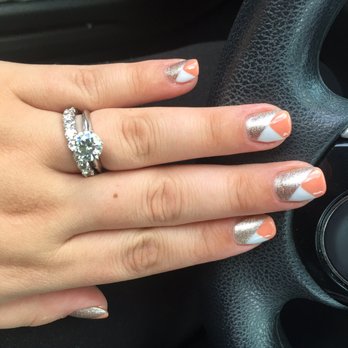 Super Nails & Spa 2 - Gina did an awesome job with the nail art I requested from a Pinterest picture!! - Waxing Near Me - Wethersfield, Connecticut