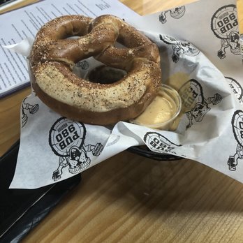 Belching Beaver Pub 980 - Pretzel was definitely fresh! - Brewpubs Near Me - Vista, California