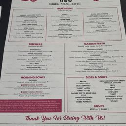 Menu Menu