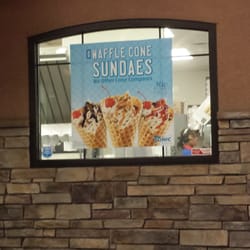 Sonic Drive-In - That is what we ordered, Waffle cone sundaes!!!
