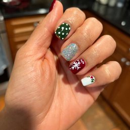 Holiday nails by Tina Holiday nails by Tina