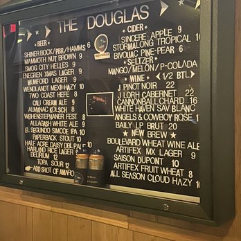 The Douglas - Menu - Burgers Near Me - Los Angeles, California The Douglas - Menu - Burgers Near Me - Los Angeles, California