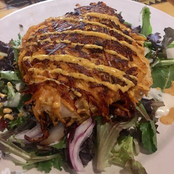 Leftovers Cafe - Sweet potato crusted dolphin - Seafood Near Me - Jupiter, Florida Leftovers Cafe - Sweet potato crusted dolphin - Seafood Near Me - Jupiter, Florida