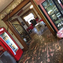 Charlotte's - So cute inside! Lots of small tables to sit down and enjoy conversation, food, drink - and lose track of time. So cozy.