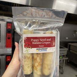 Ukrainian Flavors - Ukrainian Poppy Seeds crepe rolls