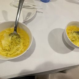 Complimentary soup