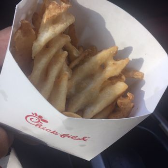 Chick-fil-A - The waffle fries. Bad lighting - Fast Food Near Me - La Mesa, California