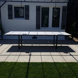 Nice Job on this custom table Joe. Nice Job on this custom table Joe.