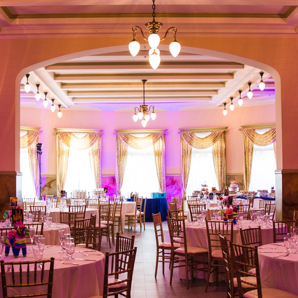 Castle Green - Our reception in the ballroom. Picture taken by James of Mr. & Mrs. Creamery - Venues & Event Spaces Near Me - Pasadena, California