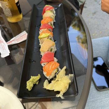 Asie Dumpling House - Rainbow Roll - Dim Sum Near Me - Santa Barbara, California Asie Dumpling House - Rainbow Roll - Dim Sum Near Me - Santa Barbara, California