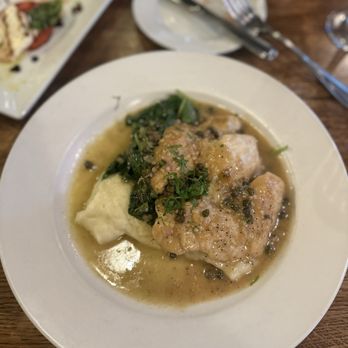 The Plaza Bistro - Chicken Picatta - Italian Near Me - Sonoma, California