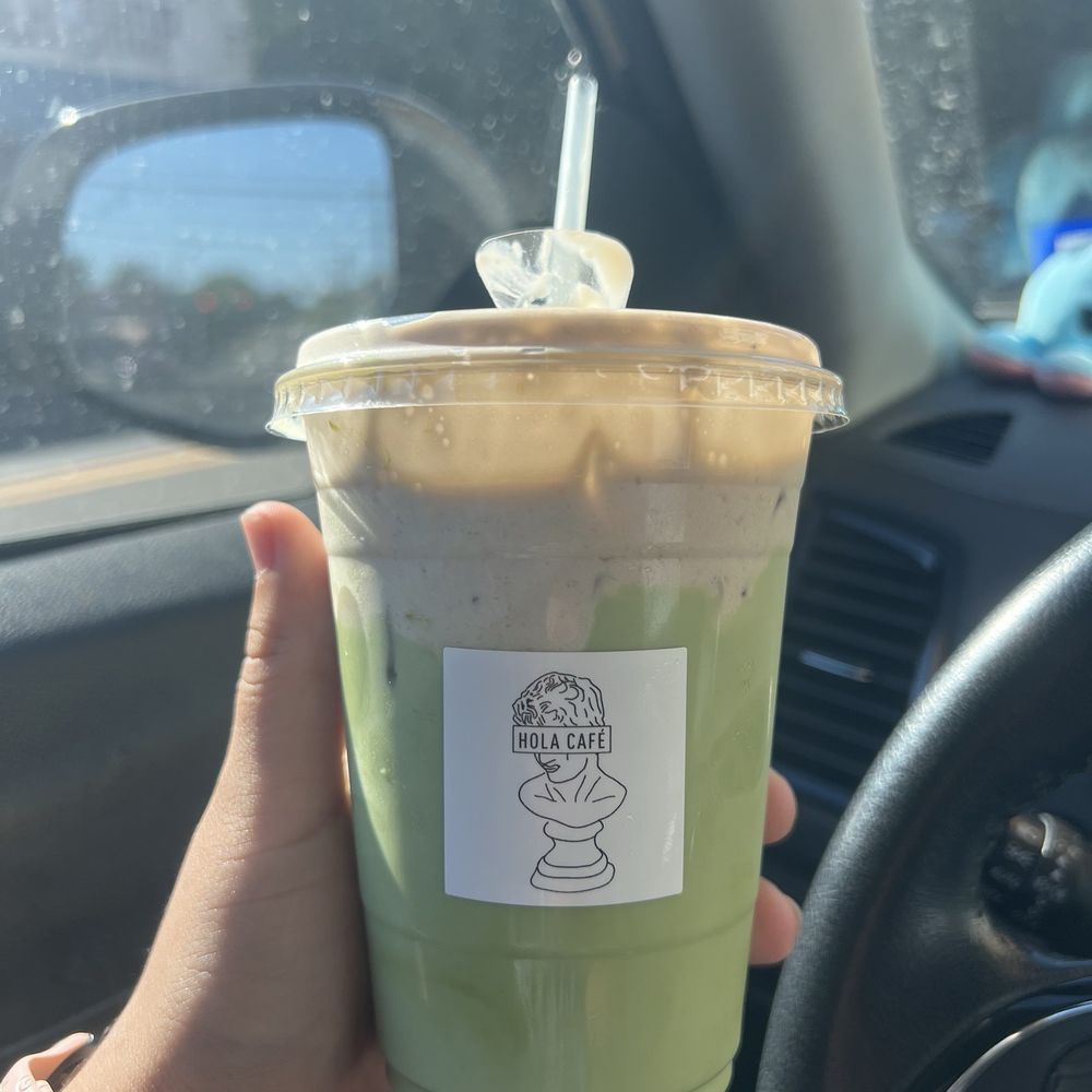 Hola Cafe Dallas - Banana matcha - Coffee & Tea Near Me - Dallas, Texas Hola Cafe Dallas - Banana matcha - Coffee & Tea Near Me - Dallas, Texas