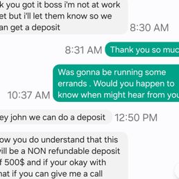 Proof they lied to my salesman and me.