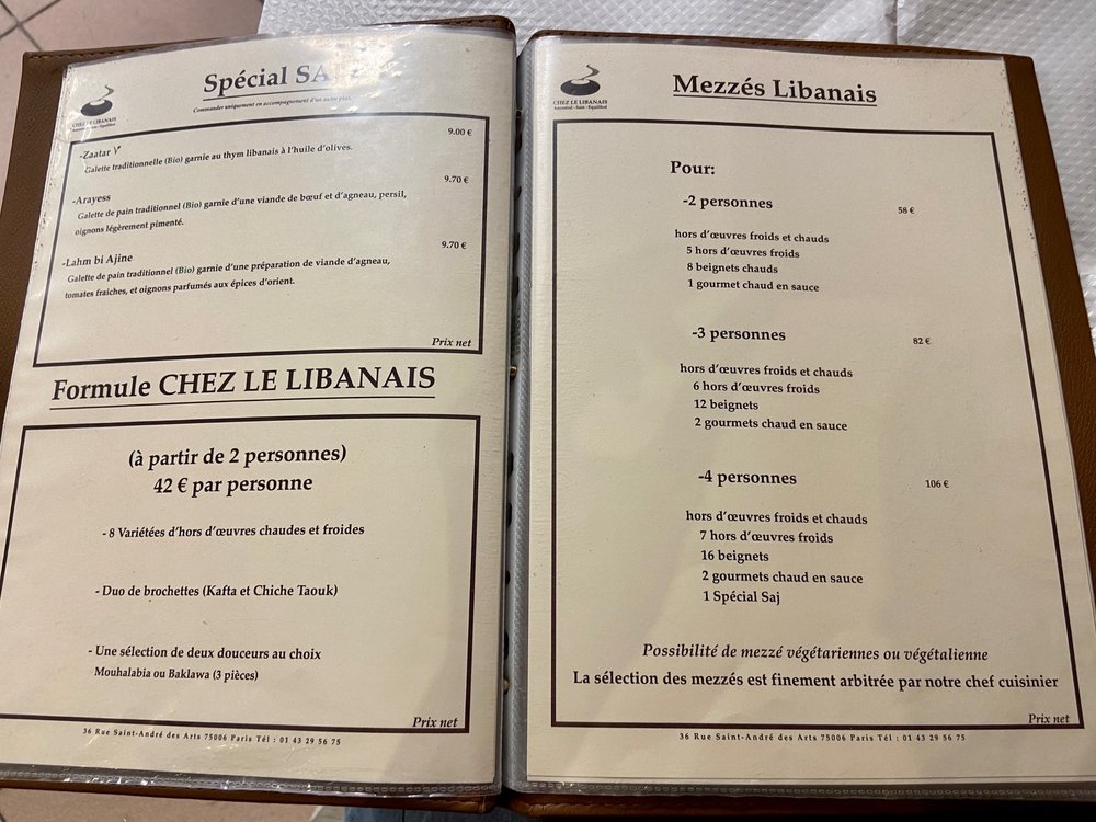 Chez le Libanais