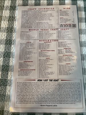 Menu photo 8 Rodeo Goat Dallas, TX Menu photo 8 Rodeo Goat Dallas, TX
