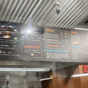 Red's Best - Posted menu - Seafood Near Me - Boston, Massachusetts