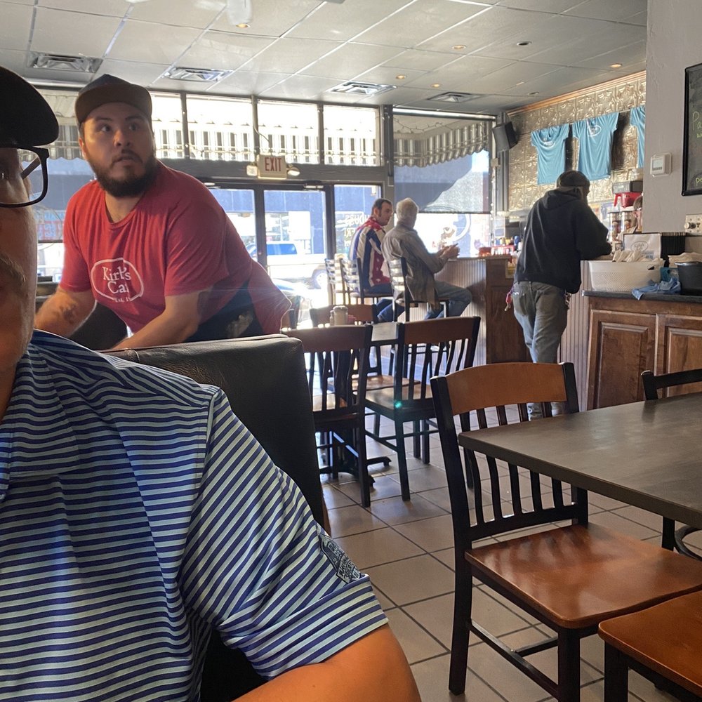 Kirby's Cafe - Our super nice waiter - Breakfast & Brunch Near Me - Okmulgee, Oklahoma Kirby's Cafe - Our super nice waiter - Breakfast & Brunch Near Me - Okmulgee, Oklahoma