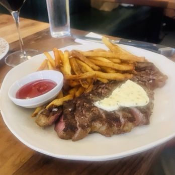 Bonnie And Clyde - NY Strip 12 oz. Bone marrow butter... - Desserts Near Me - Fairport, New York