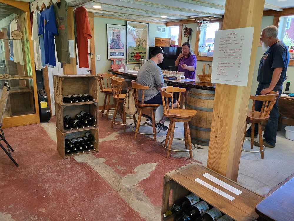 Seedy Fruit Wine - vineyard in Milton, VT