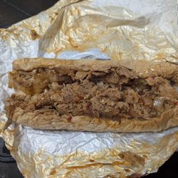 Lennys Grill & Subs - The naked, dry and soggy sandwich... I actually thought this was beef until I examined it to make sure it was actually shredded chicken.
