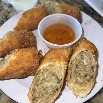 Cafe Rian Cajun Cafe - Boudin Egg Rolls - Cajun/Creole Near Me - Houston, Texas