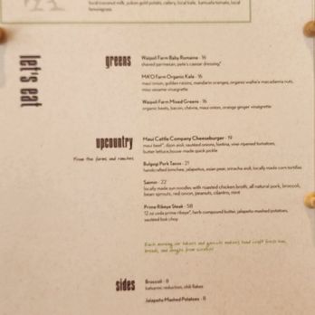 Monkeypod Kitchen - Menu - Tacos Near Me - Honolulu, Hawaii