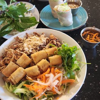 Saigon Fusion 8 - Vermicelli salad and beef pho - Vietnamese Near Me - Olympia, Washington Saigon Fusion 8 - Vermicelli salad and beef pho - Vietnamese Near Me - Olympia, Washington