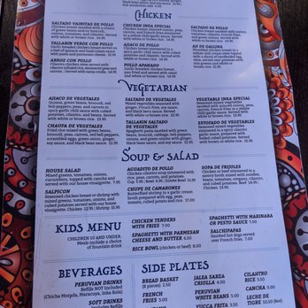 Inka Mama's - Menu - Peruvian Near Me - Santa Ana, California Inka Mama's - Menu - Peruvian Near Me - Santa Ana, California