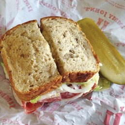 Vito Italian sandwich on 9-grain wheat bread -- yum! Vito Italian sandwich on 9-grain wheat bread -- yum!