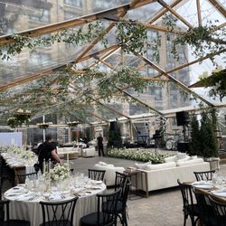 Bluebird DMC - Stunning.  Also the flowers from Decoration Inc.  they did an amazing job. All real!