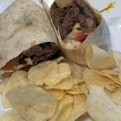 The Cookie Lady's Cafe - Hawaiian Steak Wrap